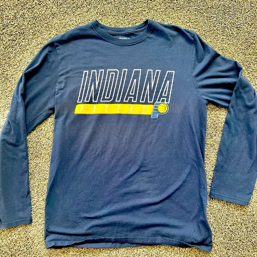 Indiana Pacers Long Sleeve Tee Men’s Medium